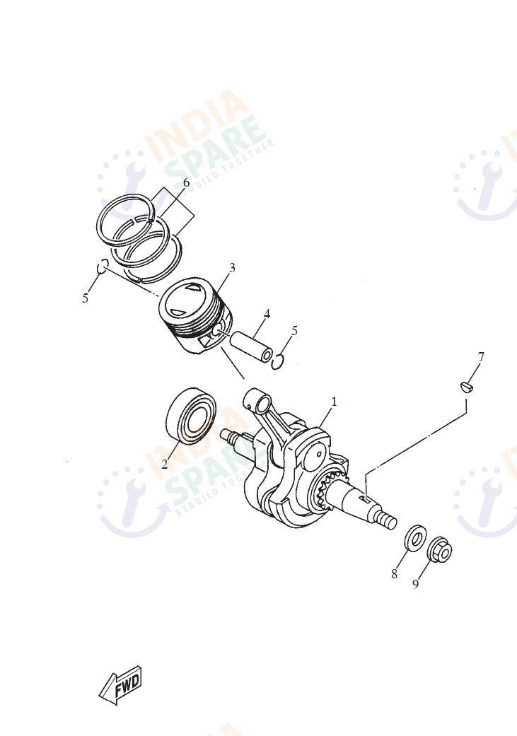 CRANKSHAFT & PISTON